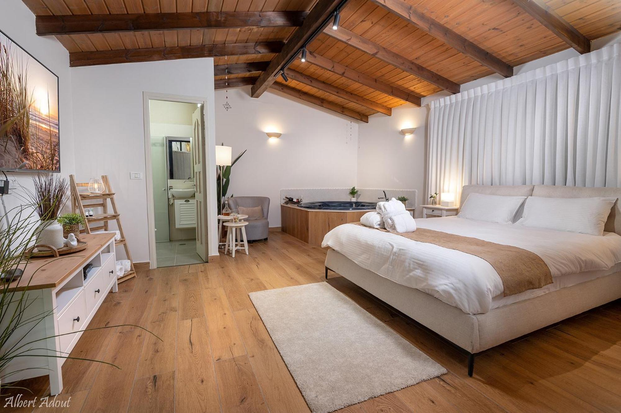 Talia Cabin Guest & Spa Rosh Pinna Buitenkant foto