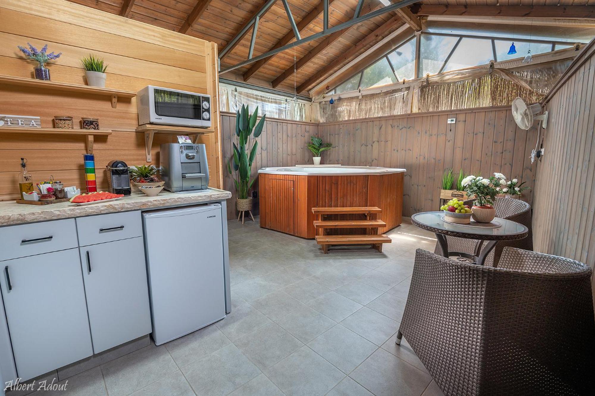 Talia Cabin Guest & Spa Rosh Pinna Buitenkant foto